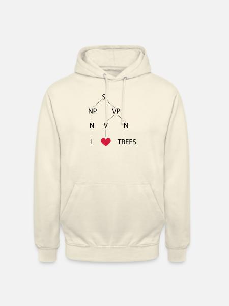 Syntaxbaum - Unisex Hoodie - Vanille-Milchshake