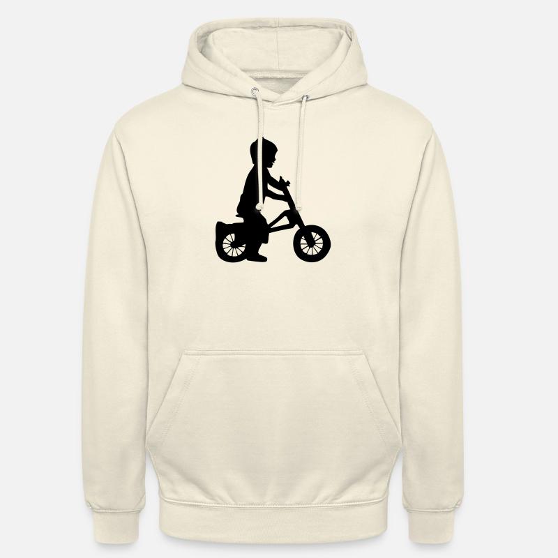 Petit Veloheld - Sweat-shirt à capuche unisexe - vanille