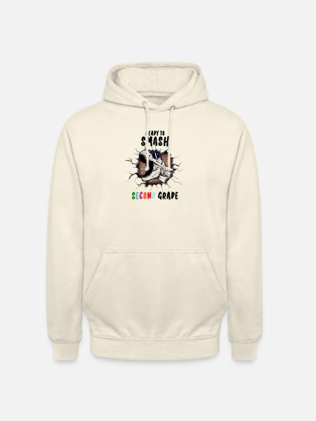 Ready To Smash Second Grade - Unisex Hoodie - vanilla