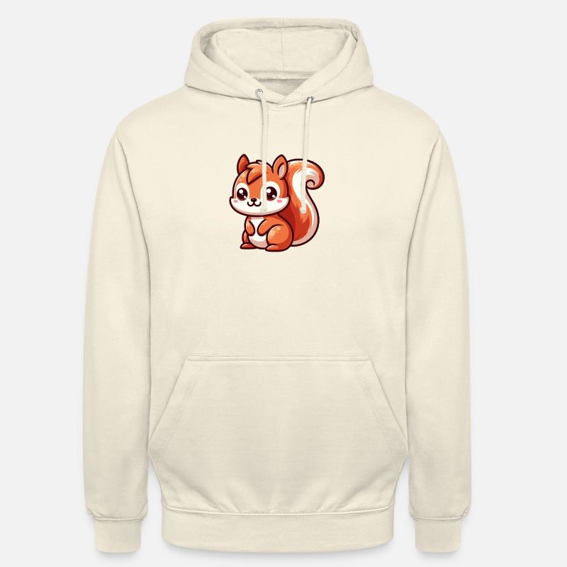 Kleines süßes Eichhörnchen - Unisex Hoodie - Vanille-Milchshake