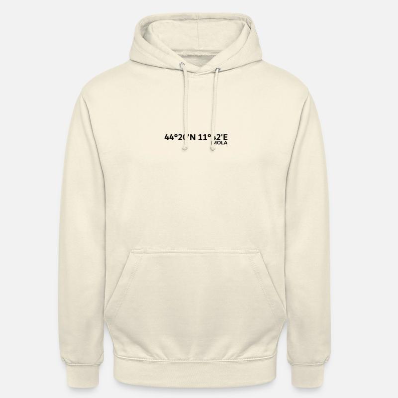 Circuit Emilia-Romagna Imola Coordonnées - Sweat-shirt à capuche unisexe - vanille