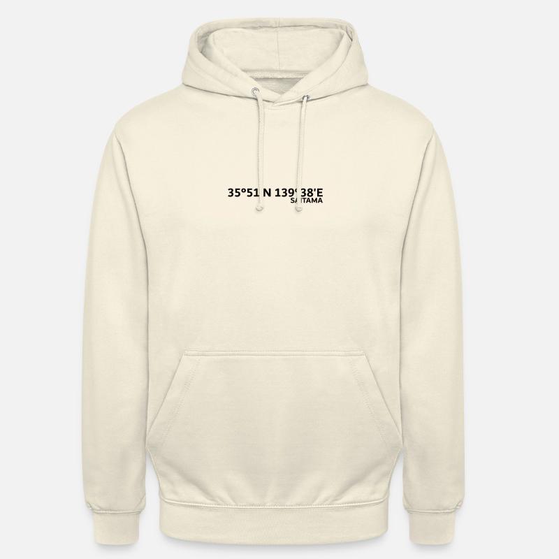 Saitama Coordinates - Unisex Hoodie - vanilla