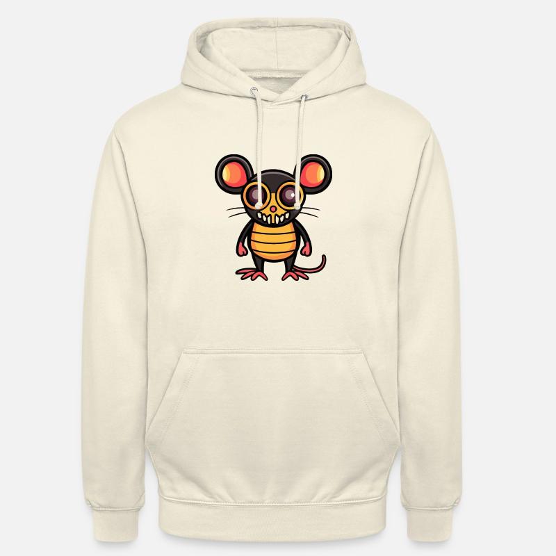 Mouse Halloween Comic - Unisex Hoodie - vanilla