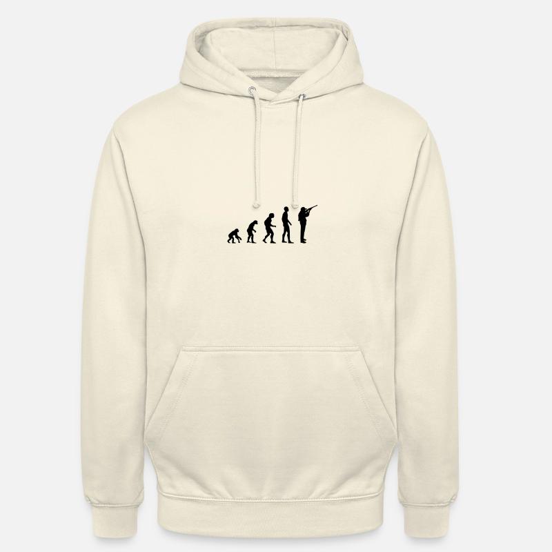 Evolution Hunting Jagd Jäger - Unisex Hoodie - Vanille-Milchshake