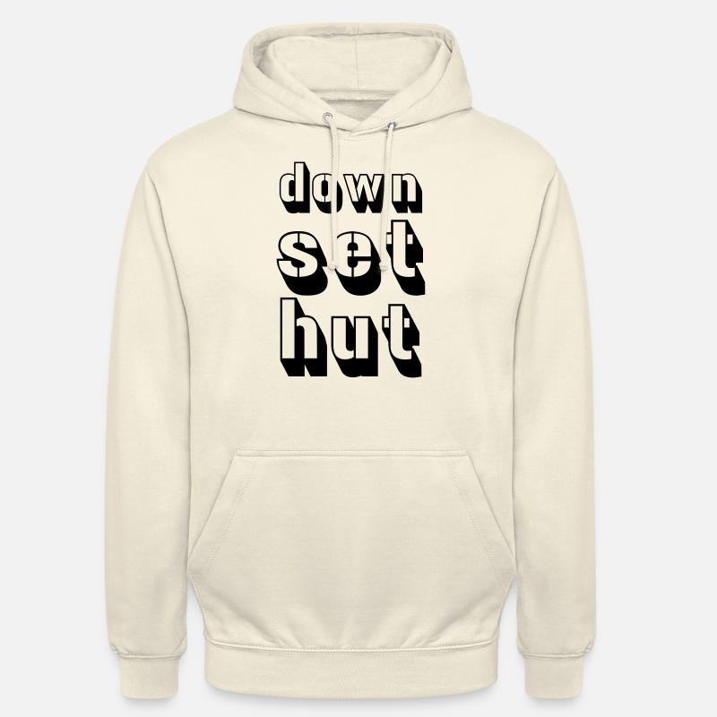 down_set_hut - Unisex Hoodie - Vanille-Milchshake