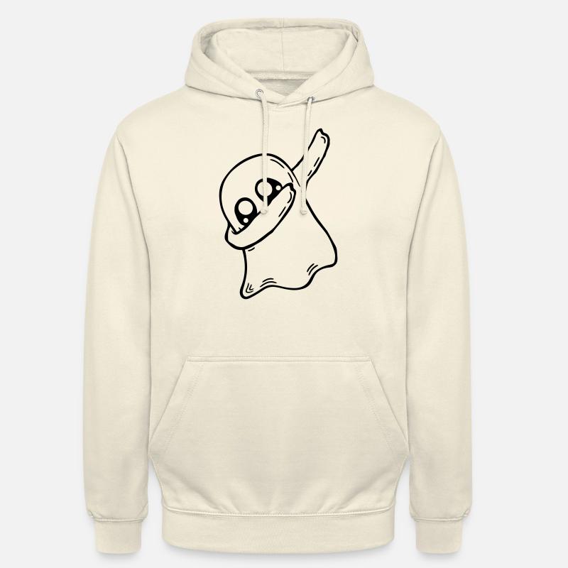Geist dabbing dab dance - Sweat-shirt à capuche unisexe - vanille