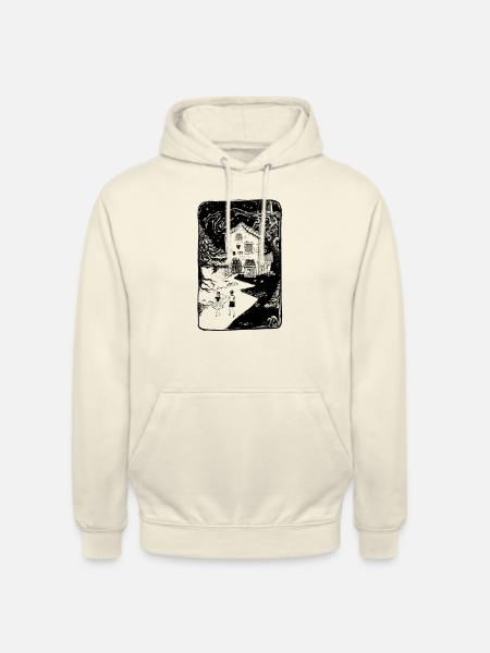 Hänsel und Gretel im Wald - Unisex Hoodie - Vanille-Milchshake