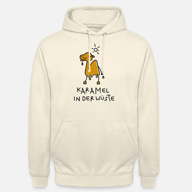 Kamel Karamell - Unisex Hoodie - Vanille-Milchshake