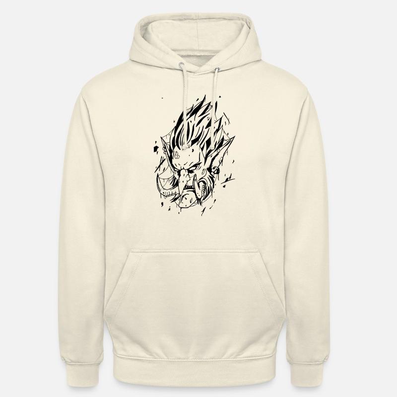 Tatuaggio stile Troll - Felpa con cappuccio unisex - milkshake
