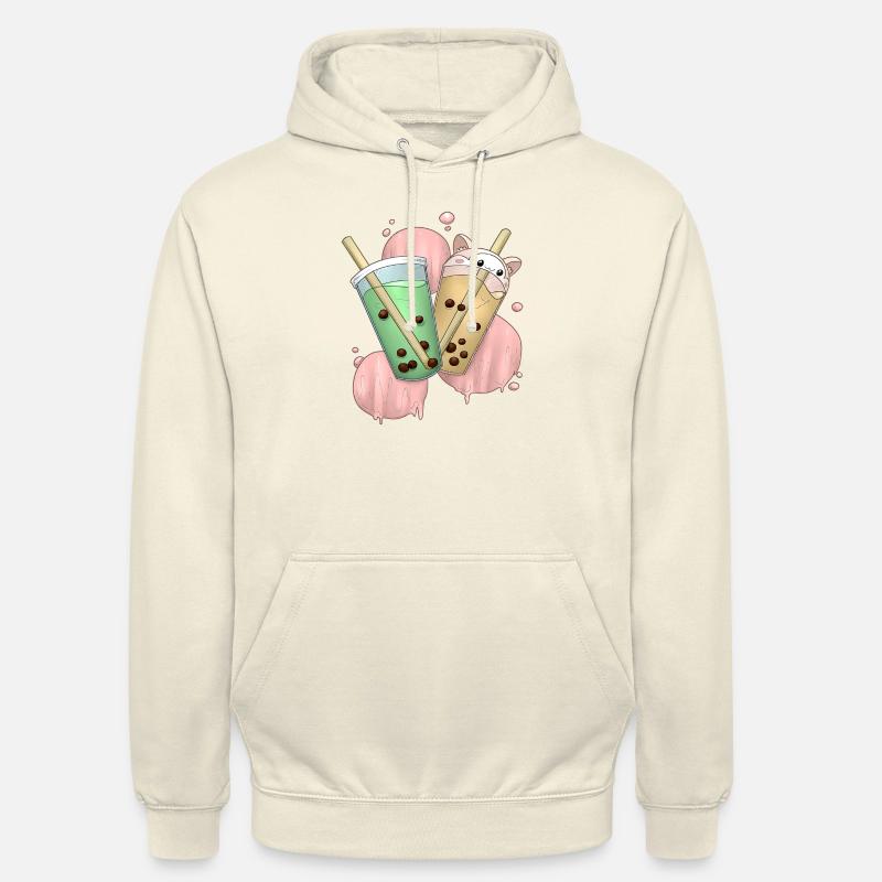 Thé à bulles 2 - Sweat-shirt à capuche unisexe - vanille