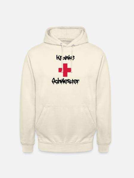 kranke schwester - Unisex Hoodie - Vanille-Milchshake