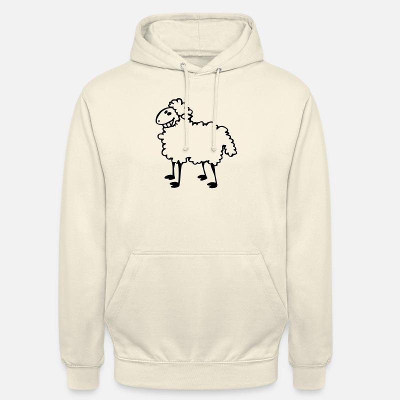 Schaf - Unisex Hoodie - Vanille-Milchshake