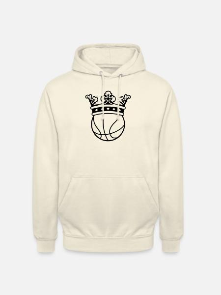 Basketball crown - Unisex Hoodie - Vanille-Milchshake
