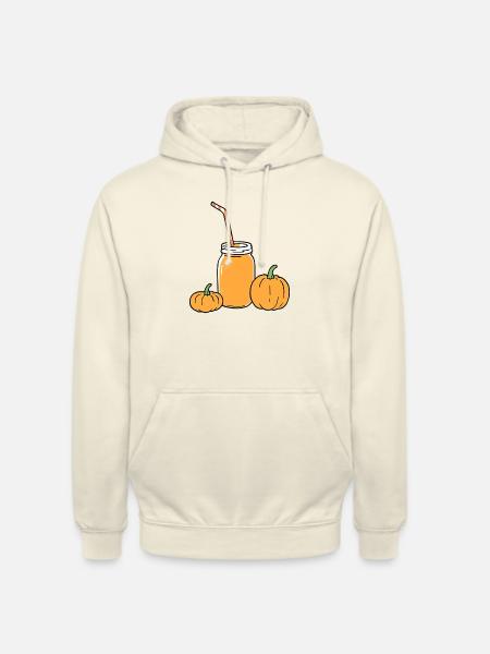 Kürbis Latte - Unisex Hoodie - Vanille-Milchshake