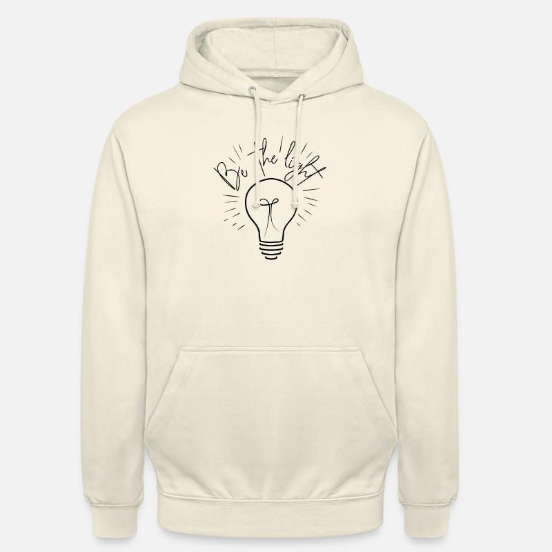 Sei das Licht - Unisex Hoodie - Vanille-Milchshake