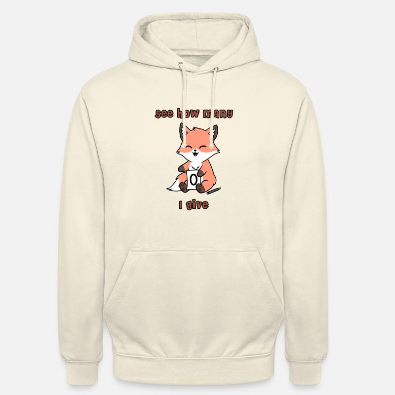 Zero Fox Given - Unisex Hoodie - Vanille-Milchshake