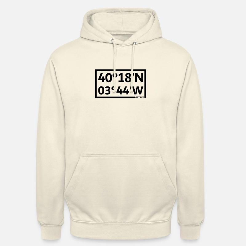 Getafe coordinates - Unisex Hoodie - vanilla