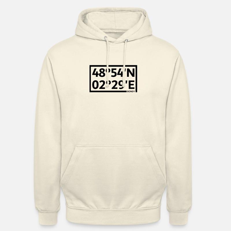 Bondy coordinates - Unisex Hoodie - vanilla