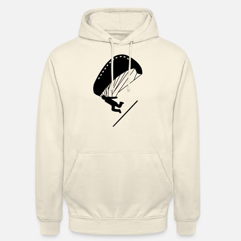 Launch. Gleitschirm. - Unisex Hoodie - Vanille-Milchshake