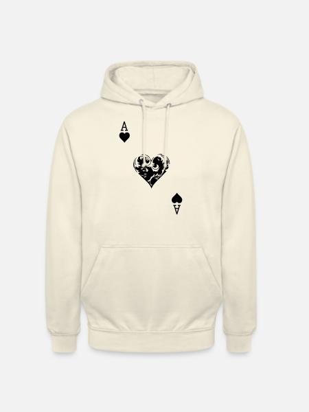 Herz AS - Unisex Hoodie - Vanille-Milchshake