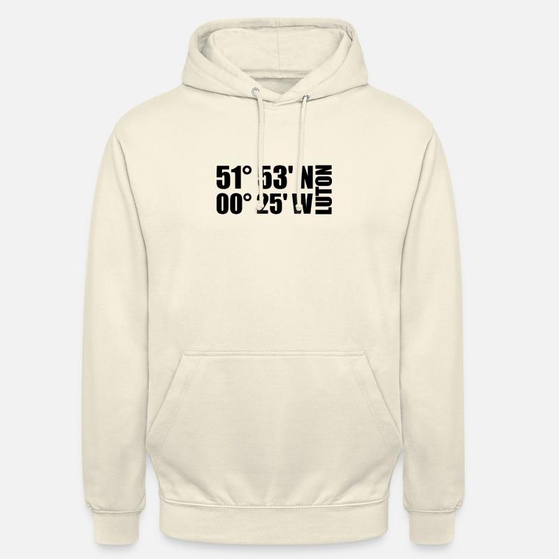 Luton Coordinates - Unisex Hoodie - vanilla