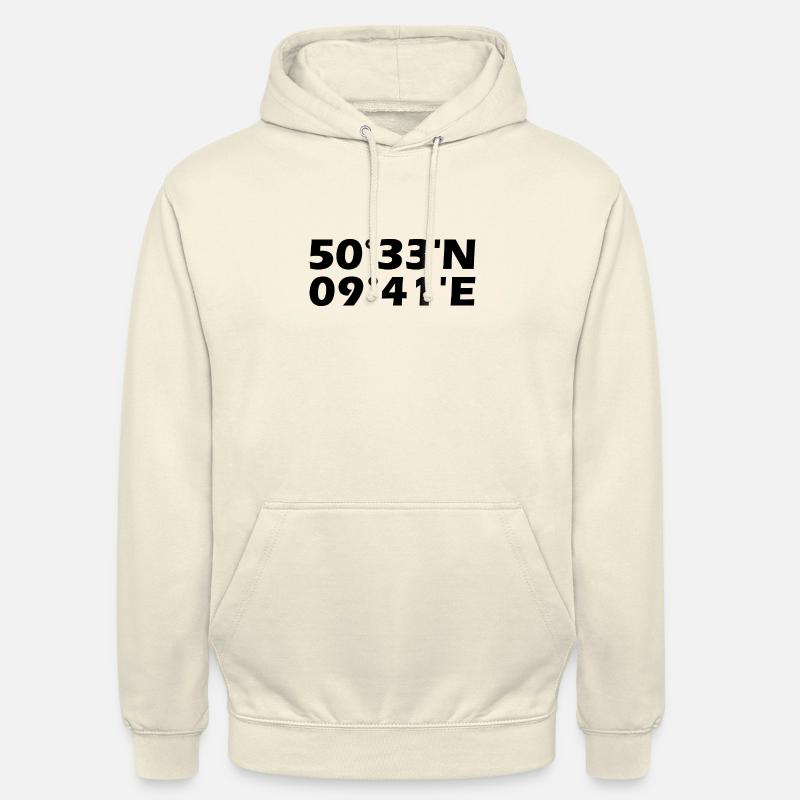 Fulda coordinates - Unisex Hoodie - vanilla