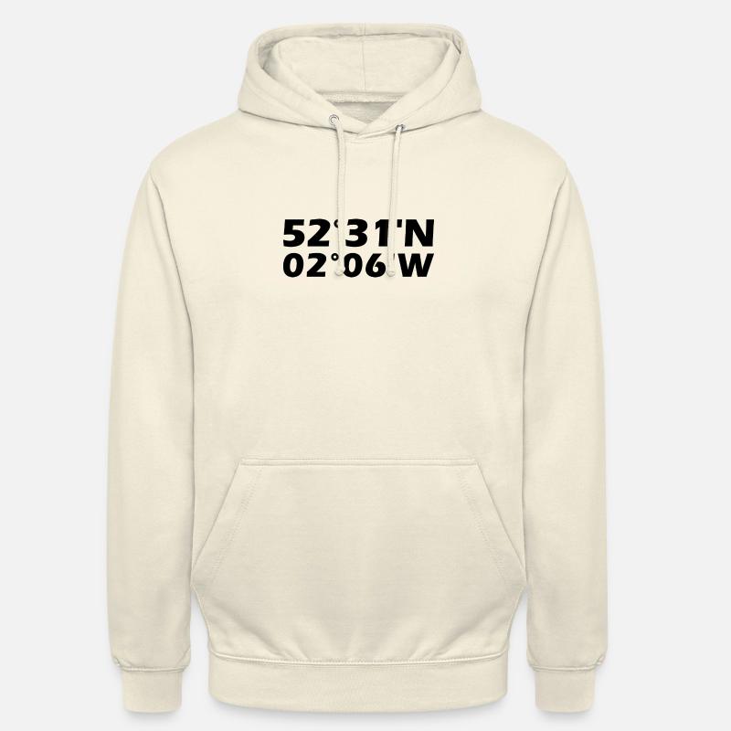 Coordonnées Dudley - Sweat-shirt à capuche unisexe - vanille