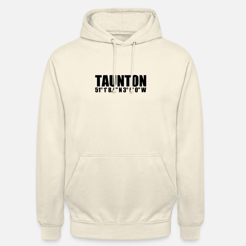 Taunton coordinates - Unisex Hoodie - vanilla