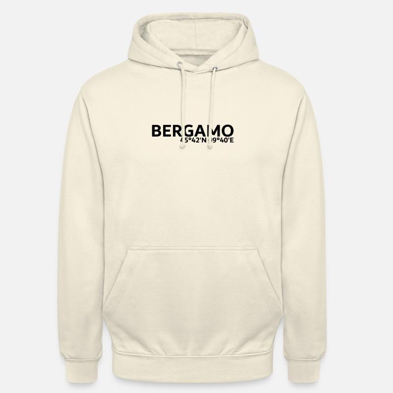 Bergamo coordinates - Unisex Hoodie - vanilla
