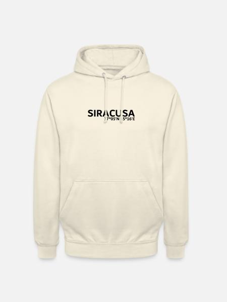 Siracusa coordinates - Unisex Hoodie - vanilla