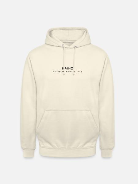 Mainz coordinates - Unisex Hoodie - vanilla