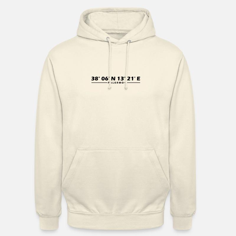 Palermo Coordinates - Unisex Hoodie - vanilla