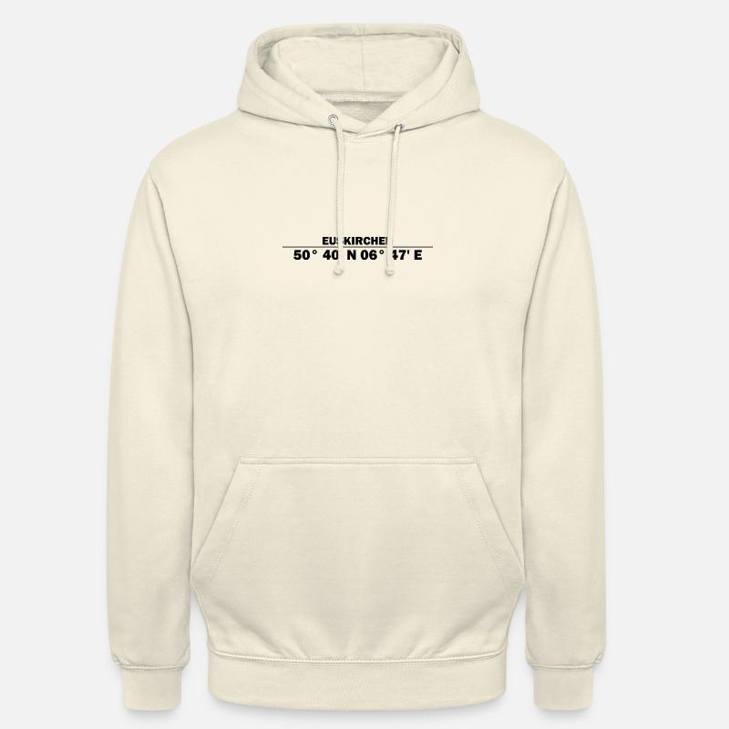 Euskirchen coordinates - Unisex Hoodie - vanilla