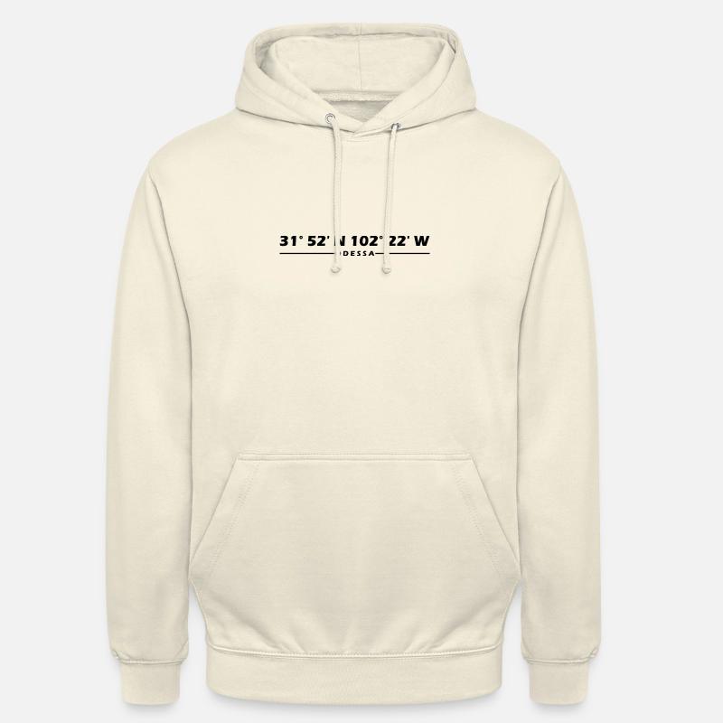 Odessa coordinates - Unisex Hoodie - vanilla