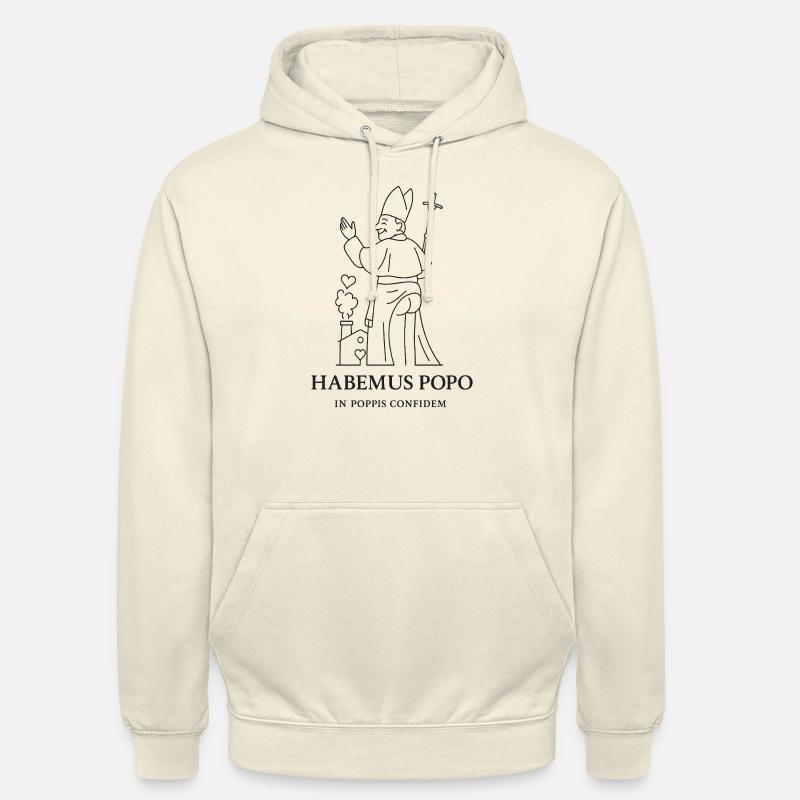 Habemus Popo - Unisex Hoodie - Vanille-Milchshake