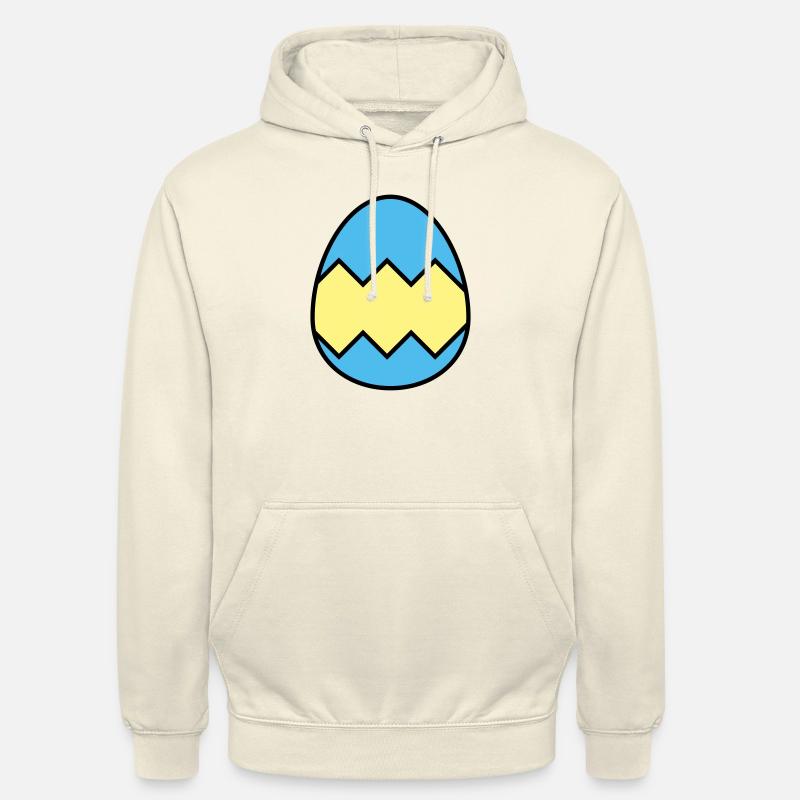 Osterei farbenfroh - Unisex Hoodie - Vanille-Milchshake