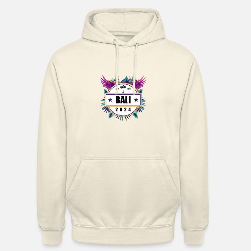 L’équipe de Bali 2024 - Sweat-shirt à capuche unisexe - vanille