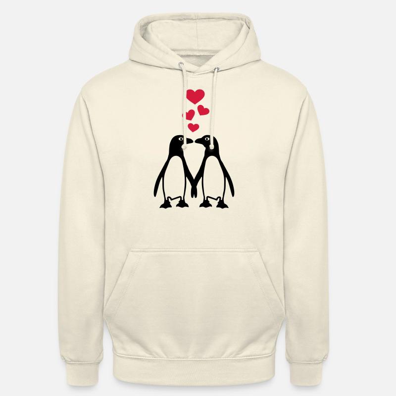 Pinguin - Unisex Hoodie - Vanille-Milchshake