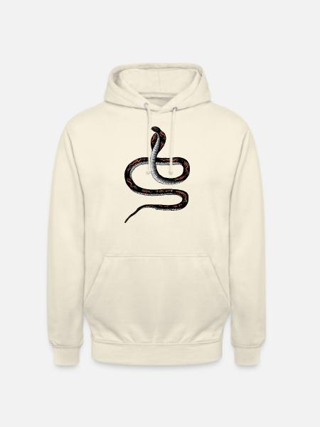 Schwarze Kobra - Unisex Hoodie - Vanille-Milchshake