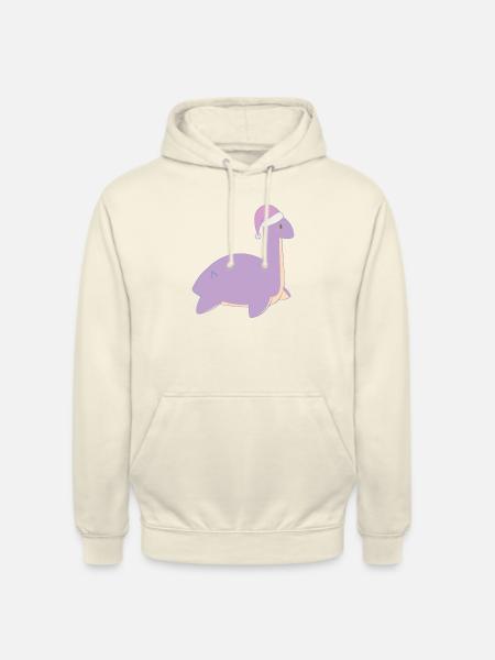 Pastel Dino - Unisex Hoodie - Vanille-Milchshake