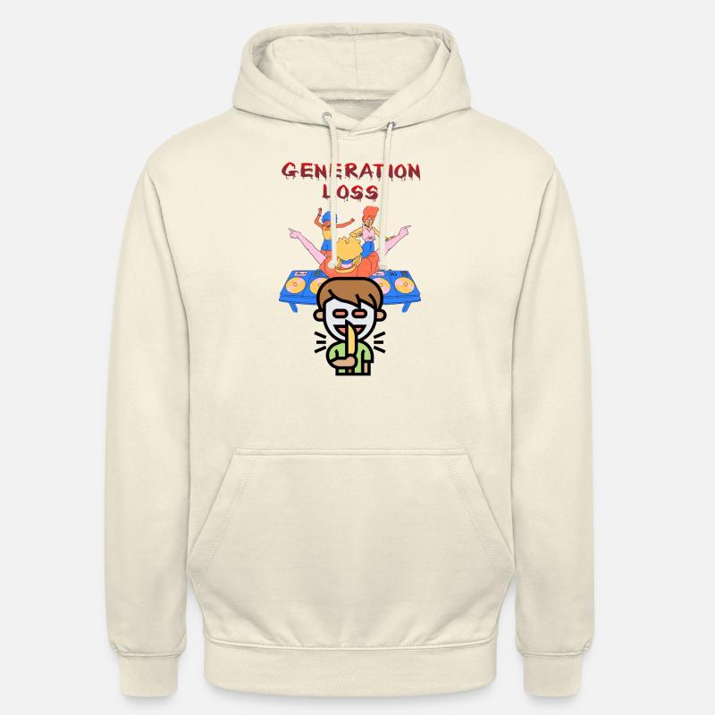 Perte De Génération - Sweat-shirt à capuche unisexe - vanille