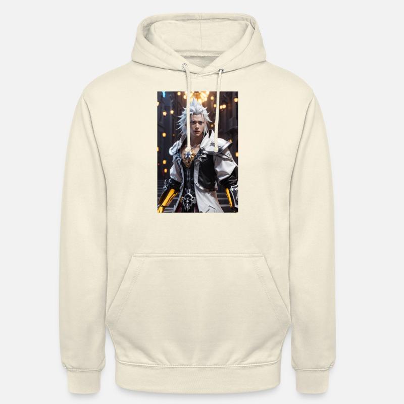 AI 3D Version 7 - Unisex Hoodie - Vanille-Milchshake