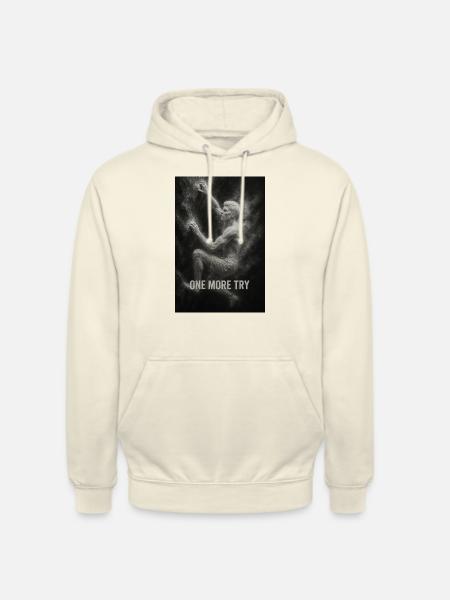 One more try. - Unisex Hoodie - Vanille-Milchshake