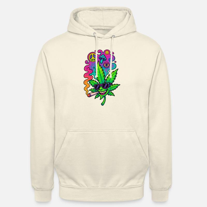 GreenGlow - Unisex Hoodie - Vanille-Milchshake
