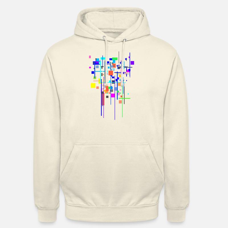 Pattern Colors - Abstract - Unisex Hoodie - vanilla