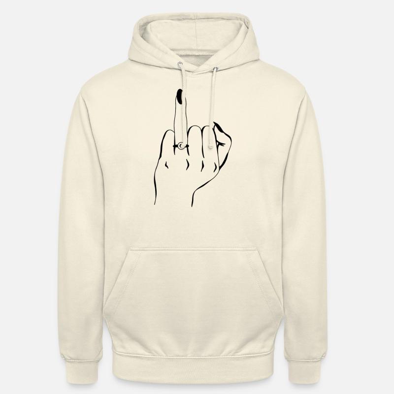 Mettez une bague dessus - Sweat-shirt à capuche unisexe - vanille