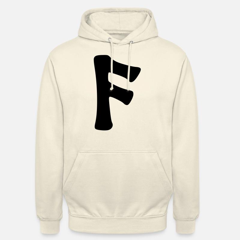 Symboles celtiques - Rune ANSUZ 1 - Sweat-shirt à capuche unisexe - vanille