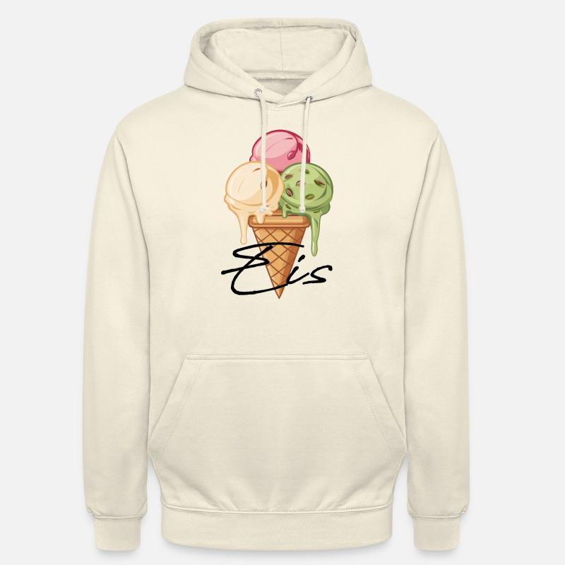 eis - eiscreme - Unisex Hoodie - Vanille-Milchshake