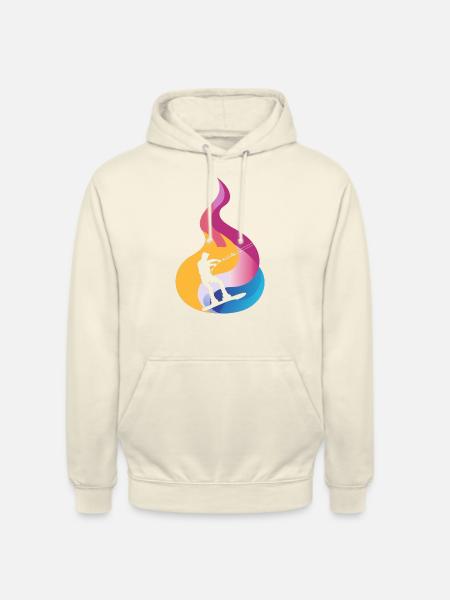 Wakeboarden Wakeboarding - Unisex Hoodie - Vanille-Milchshake
