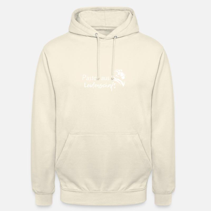 Pasteur passionné Christian Design - Sweat-shirt à capuche unisexe - vanille